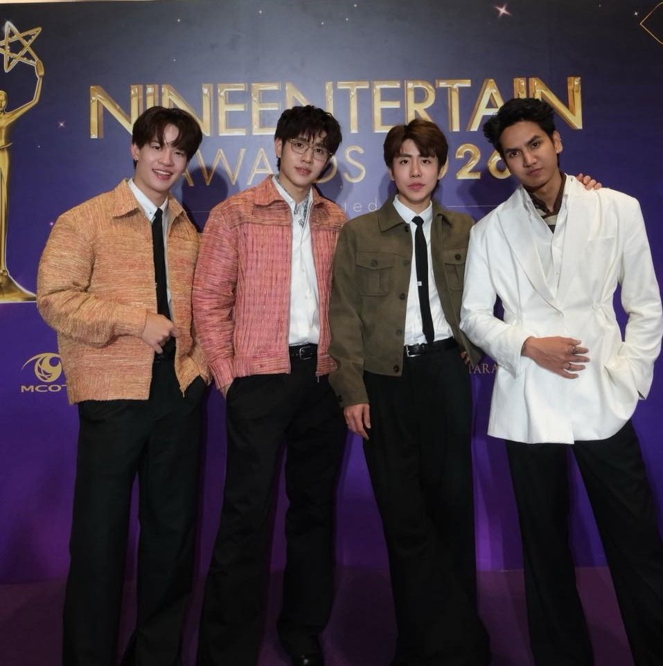 นักแสดง Mojo Muse Management ร่วมเดินพรมม่วงในงาน NineEntentain AWARDS 2026 scene 1